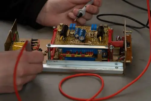 re-soldering some hardware